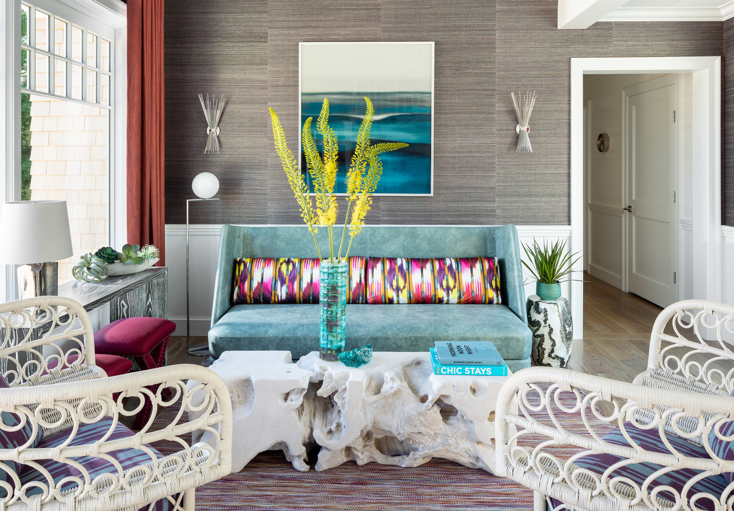 Sitting area in the lobby of The Sydney