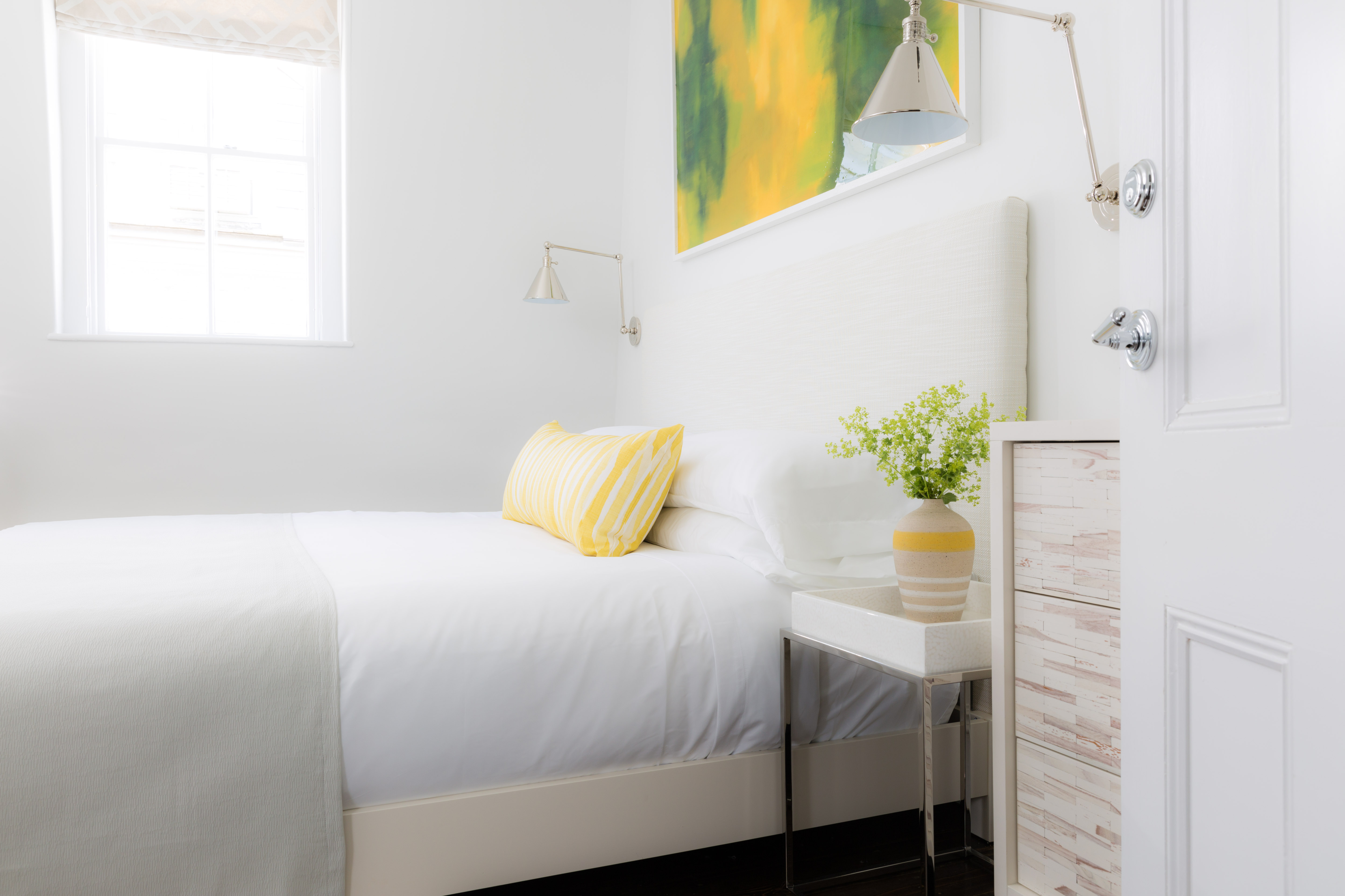 Petite king guestroom at 21 Broad Hotel