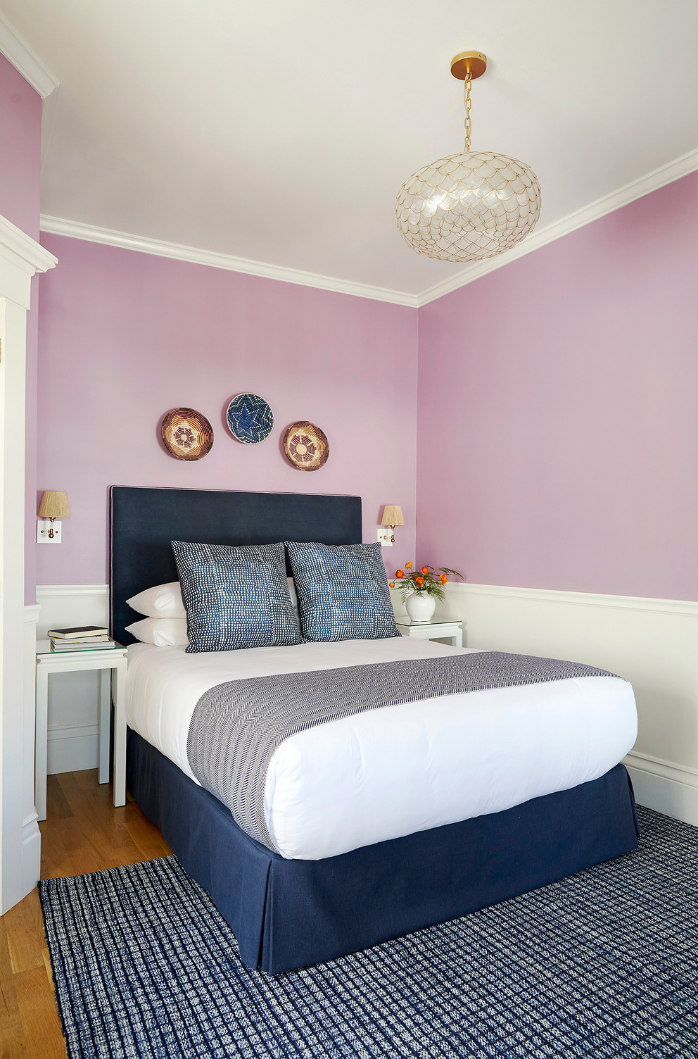 Queen guest room at The Christopher