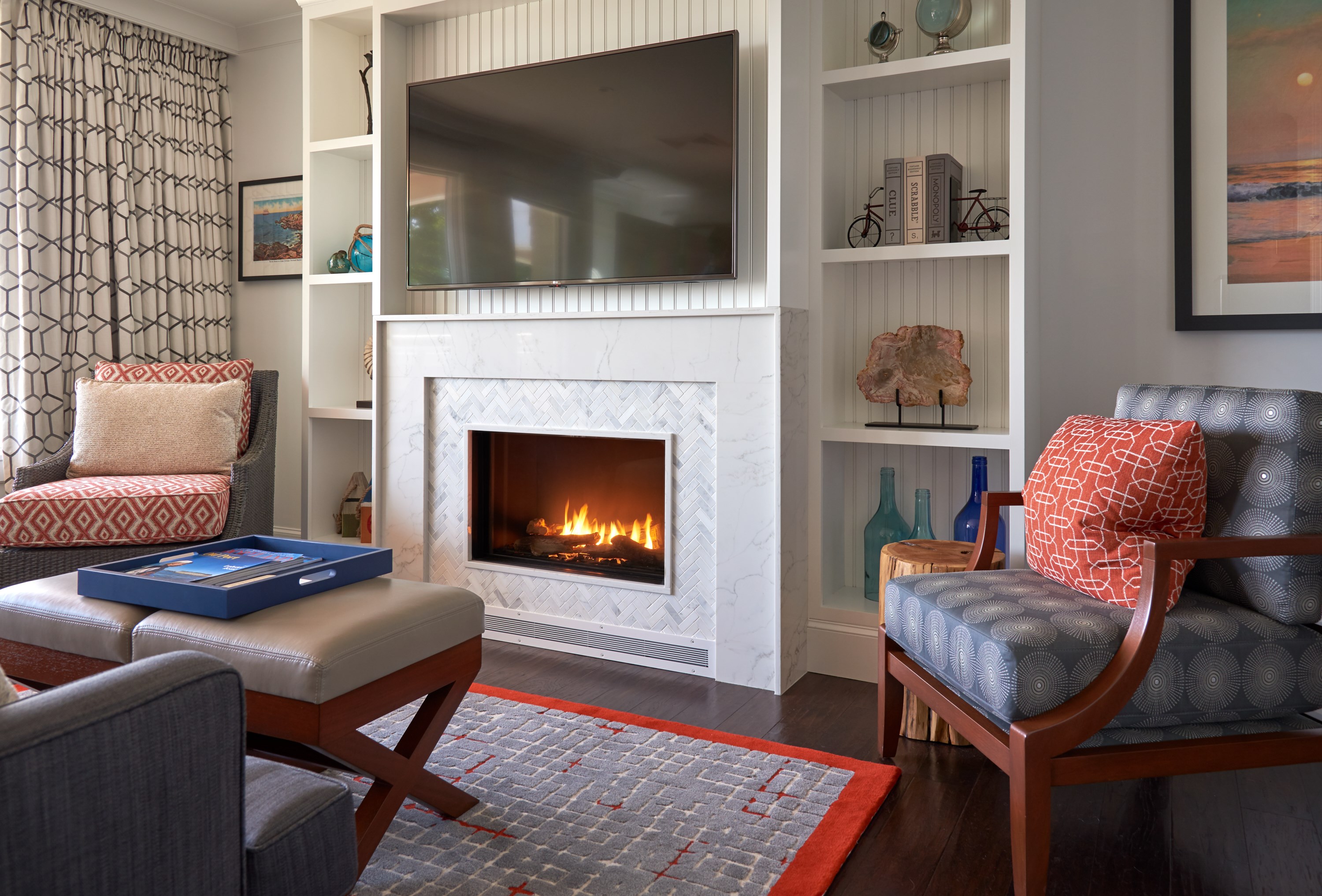 Beautiful Fireplace Luxury Suites With Private Entrance